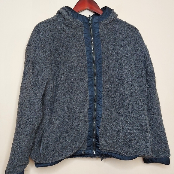 Fabletics Cher polar fleece teddy reversible hooded jacket - Picture 5 of 12